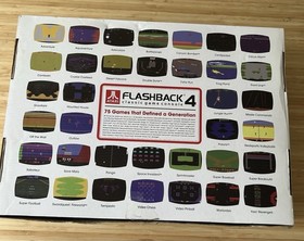 Atari Flashback 4 Classic Game Console 40th Anniversary Edition 75 Games
