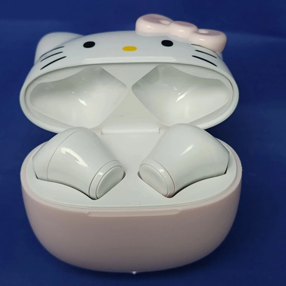 Hello Kitty беспроводные наушники Bluetooth наушники розовый белый чехол - Изображение 3 из 4