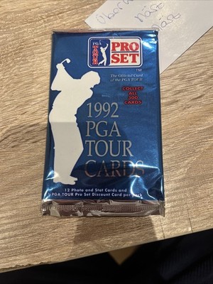 1992 PRO SET PGA TOUR     PACK 13 Cards BERNHARD LANGER VIJAJ SINGH RC? OVP