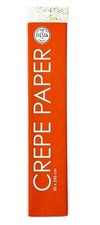 Globos crepe paper 250 x 50 cm orange