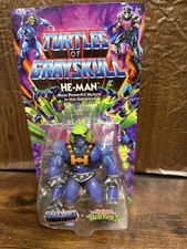 Mattel MOTU TMNT Turtles Of Grayskull Mutated He-Man 5.5"  Unpunched