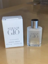NIB Giorgio Armani Acqua Di Gio, Travel Size , 5 ml