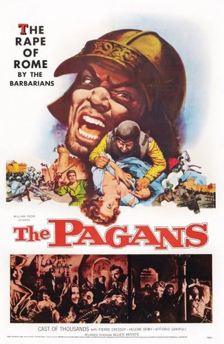 Historic The Pagans 1953 Movie Advertising Postcard - Bild 1 von 2