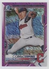 2021 Bowman Chrome Prospects Fuchsia Shimmer Refractor 96/199 Daniel Espino 0m4q
