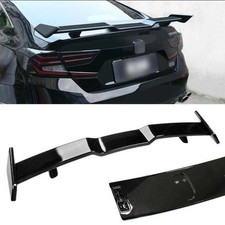 For 13-17 Honda Accord Sedan 57 Rear Trunk Spoiler Wing Trd Style Gloss Black For 13-17 Honda Accord Sedan 57 Rear Trunk Spoiler Wing Trd Style Gloss Black