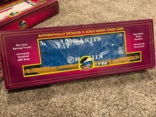 MTH Premier TTX Hanjin Husky Stack Car Freight Container 20-95004