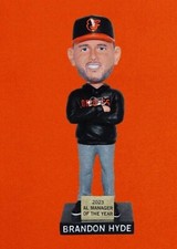 Baltimore Orioles Brandon Hyde 2023 AL Manager of the Year Bobblehead SGA 4/27