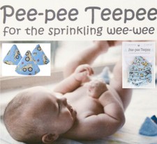 Pee Pee Teepeefor the Sprinkling Wee Wee: 5 New in Cellophane Bag by Beba Bean