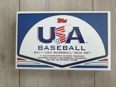 Topps USA Baseball Cards 2011 Box Set MLB 1 Autogrammkarte innen über 60 Karten