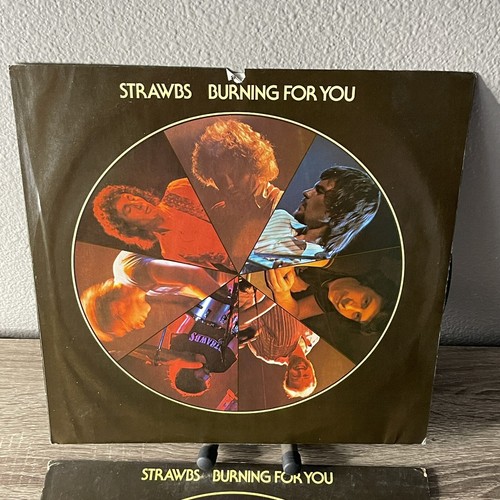 Strawbs Burning For You 1977 Oyster Records Vinyl LP Album Patrick Woodrof Art - Picture 5 of 6