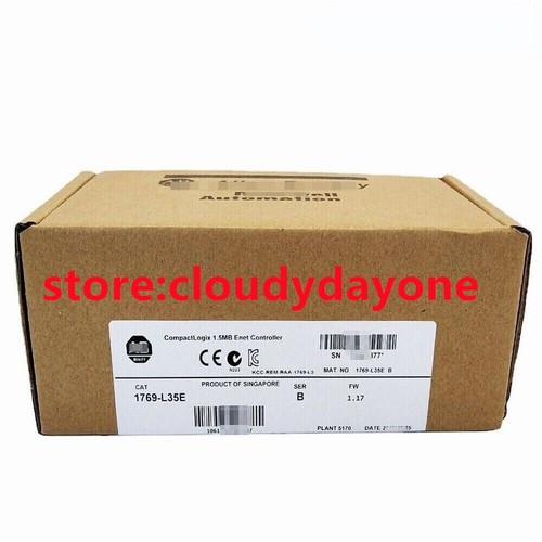 New Factory Sealed AB 1769-L35E / B CompactLogix EtherNet Processor 1769L35E