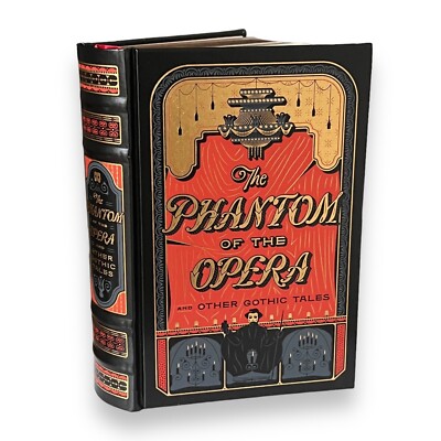 THE PHANTOM OF OPERA AND GOTHIC TALES Collectible Leather Bound Hardcover Book