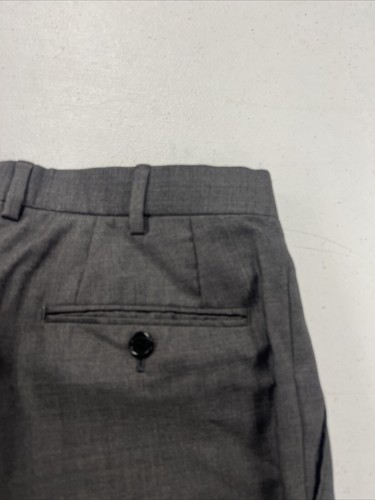 Brioni Men's Gray Solid Wool Dress Pants 30X25 $985 - Picture 8 of 8
