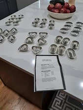 RARE~ Vintage ~Sveico Pastry Tartlets~ Made In Sweden ~Set Of 36