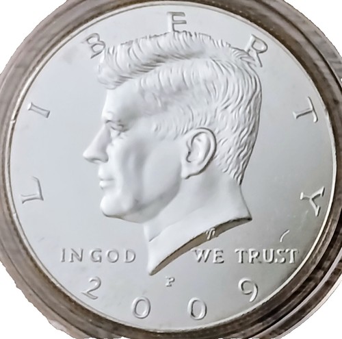 ELVIS PRESLEY ICON Collection Originale JFK Kennedy Mezzo Dollaro - Foto 3