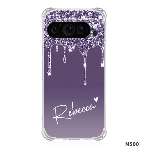Personalisierte Handyhülle mit Namen Bumper Soft TPU für Google Pixel 9 Pro XL 8A 8 7 6A - Bild 8 von 54