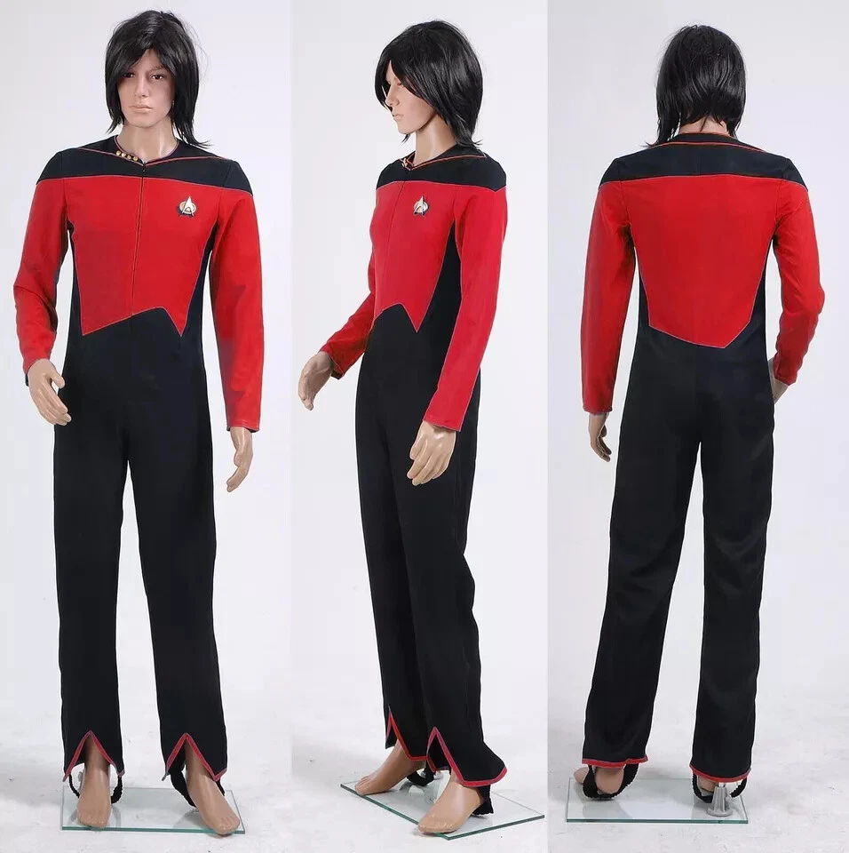 LO ÚLTIMO Mono de Nave Espacial Star Trek Uniforme Carnaval Disfraz Fiesta de Halloween Foto 2 de 4