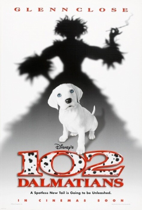 102 Dalmations (Double Sided Advance) (2000) Original Movie Poster