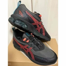 Asics Sneaker Shoes Gel Quantum 180 7 1201A879-021 Black Red Men US8 / JP26 NEW