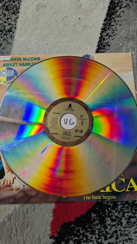 Lost in Africa Laserdisc Indonesian Jennifer McComb Broterion - Image 3 of 4