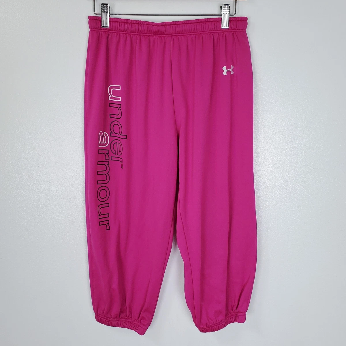 Under Armour Sweatpants Womens Small Pink Joggers Protect This House  Loungewear