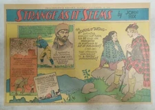 Strange As It Seem: Scottish Tartan Ban 1745-1782 by Hix from 11/13/1938