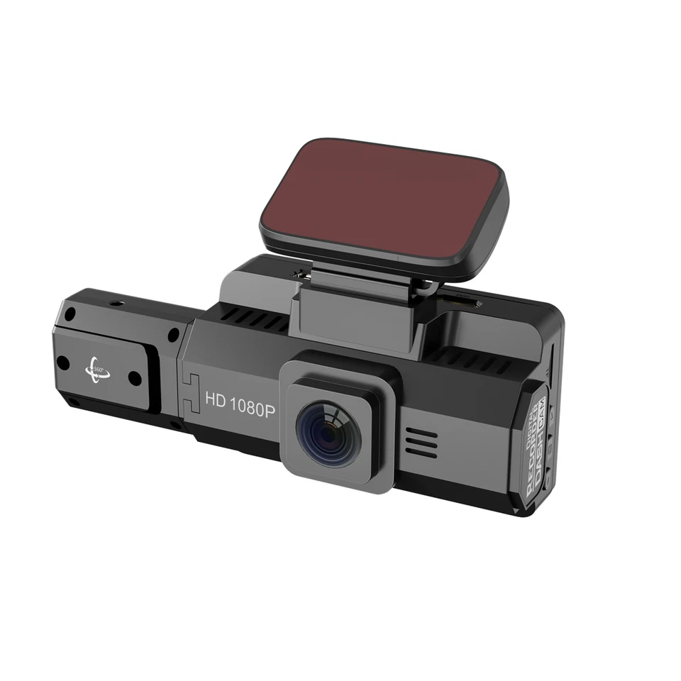 3in Dual Lens Car Dash Cam Front Inside Camera DVR Video Recorder Loop Recording Foto 4 de 4