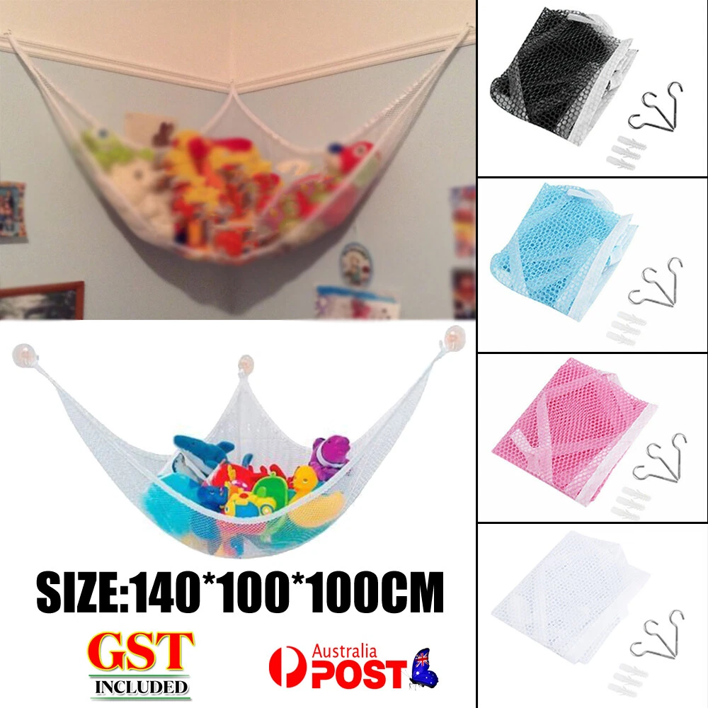 Soft Large Toy Hammock Mesh Net Bedroom Nursery Storage Toys Teddy