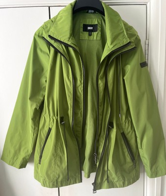 DKNY LADIES FULL ZIP LIGHTWEIGHT JACKET WITH HOOD UK