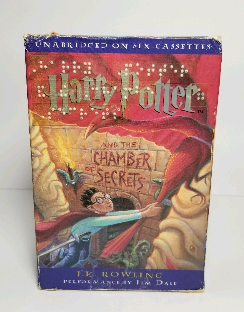 BRAILLE HARRY POTTER AND THE CHAMBER OF SECRETS Unabridged Audio 6