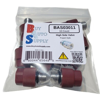 Car Air Conditioning Gas 50PCS Car SUV Repair A/C R134a R12 High Low Side Valve Core Port Air Con Regas Kit R134a - Foto 2