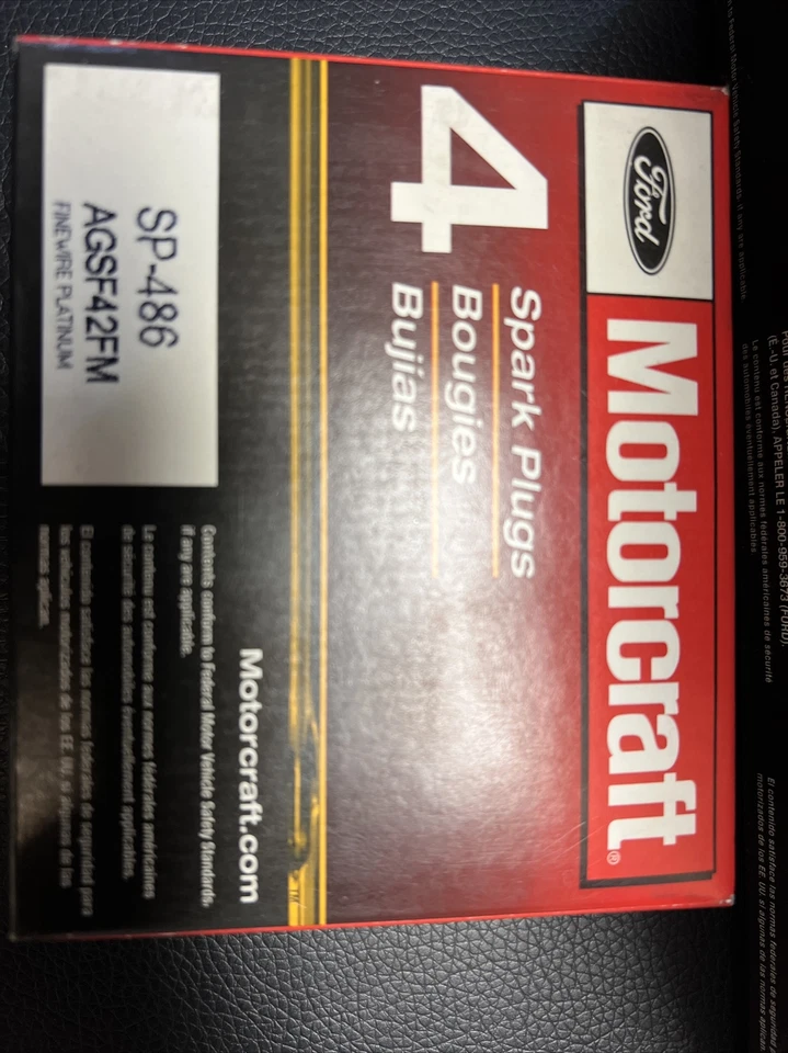 Juego de cables de bujías Motorcraft WR5889 con juego de bujías SP-486 (6) Foto 4 de 4