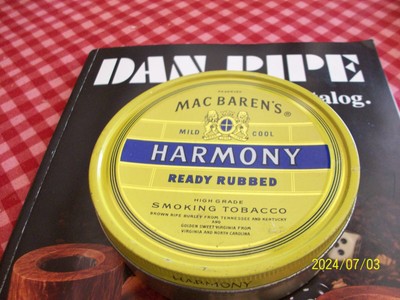 tabak dose leer Mac Baren  HARMONY READY RUBBED Sammlungsauflösung