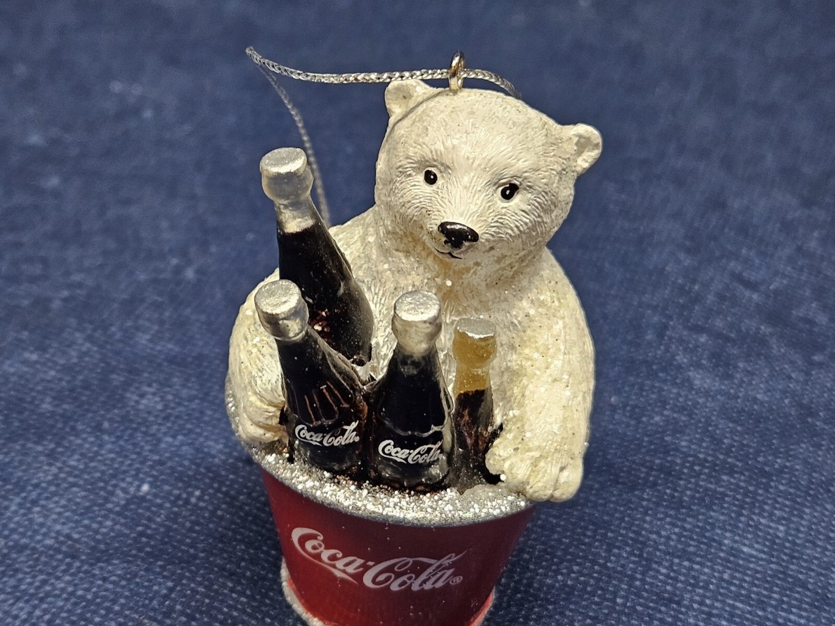 コカ・コーラ「ポーラーベア」クリスマスビンテージオーナメント コカ・コーラ「ポーラーベア」クリスマスビンテージオーナメント
