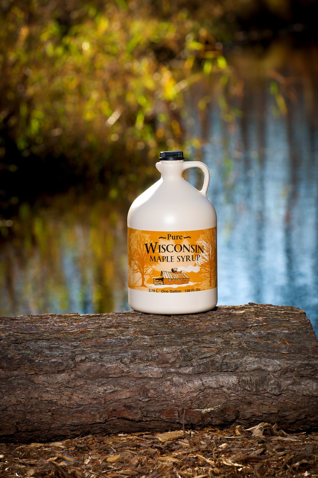 100% Pure Wisconsin Maple Syrup Grade B/New Grading Grade A Dark Robust Gallon