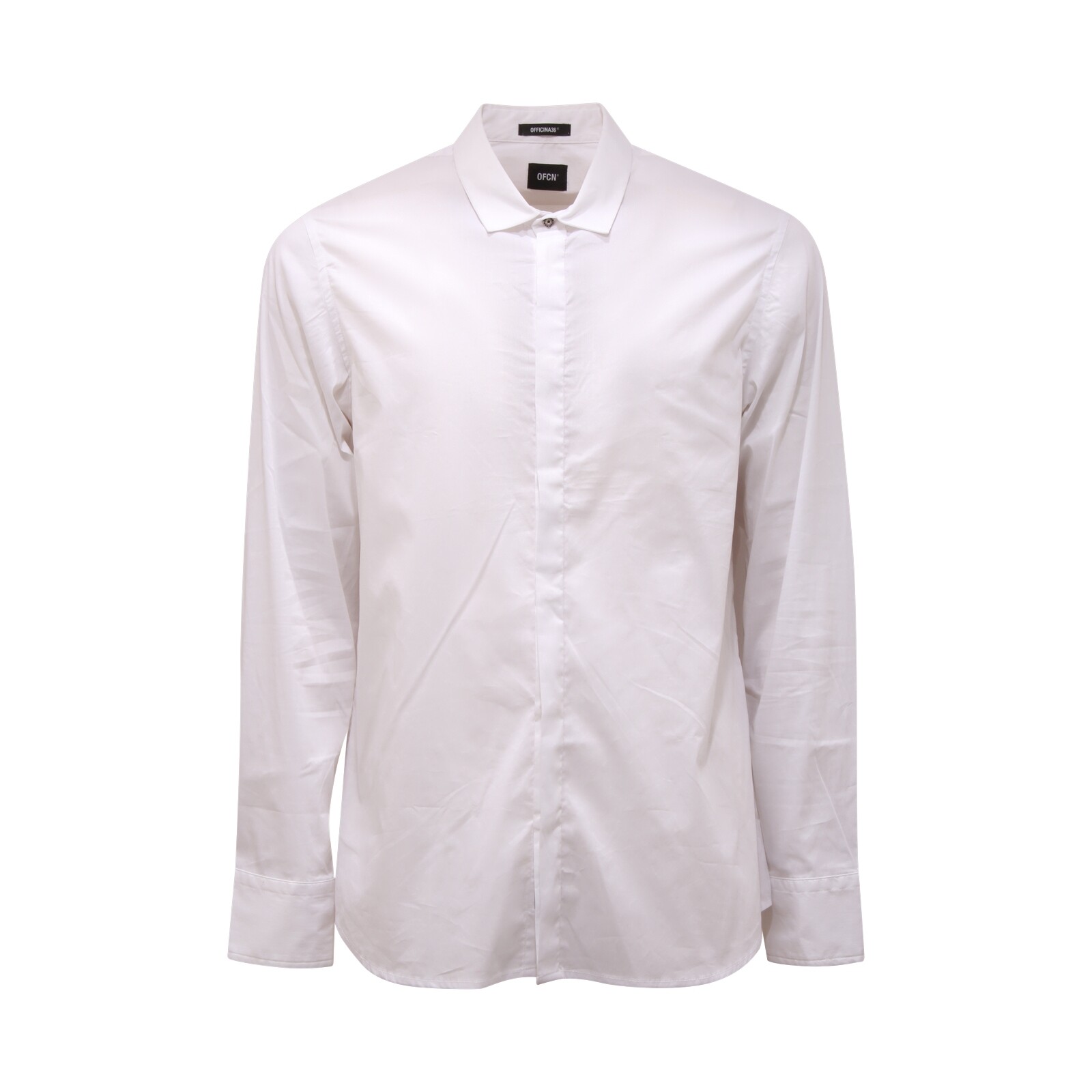 9713AQ camicia uomo OFFICINA36 мужская рубашка белая 12090₽