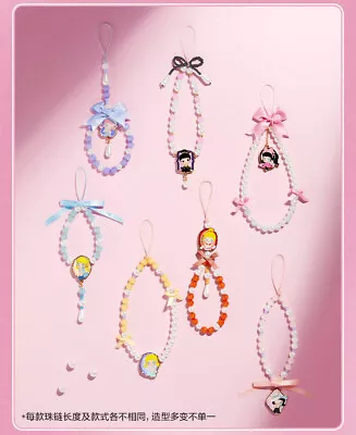 POPMART MOLLY Daily Look Series phone chain Blind Box Toys POPMART MOLLY Daily Look Series phone chain Blind Box Toys