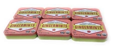 6 Pack Trader Joe's Organic Ginger Mints  Breath Sealed