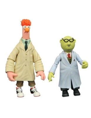DIAMOND SELECT THE MUPPETS DELUXE BUNSEN und BEAKER ACTIONFIGUR NEU!