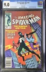 The Amazing Spider-Man #252 Cgc 9.0 Newsstand 1st Black Suit Spider-Man