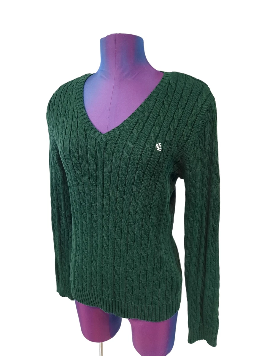 Forest green shop sweater womens