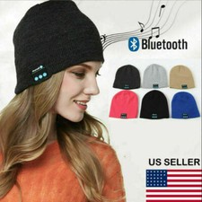 Muisc Hat Bluetooth Beanie Hat Headphones Earphones For Men Women Winter Sports