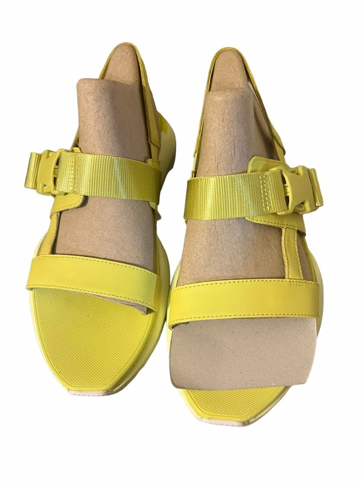 sorel yellow sandals