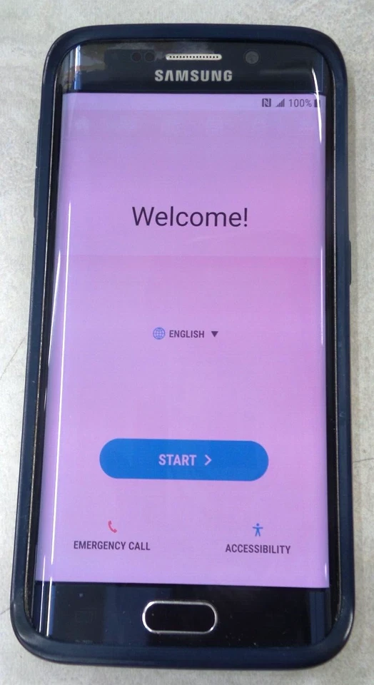 SAMSUNG GALAXY S6 EDGE SM-G925T (T-MOBILE) G128714-1 (AO) BY-9W Foto 2 de 4