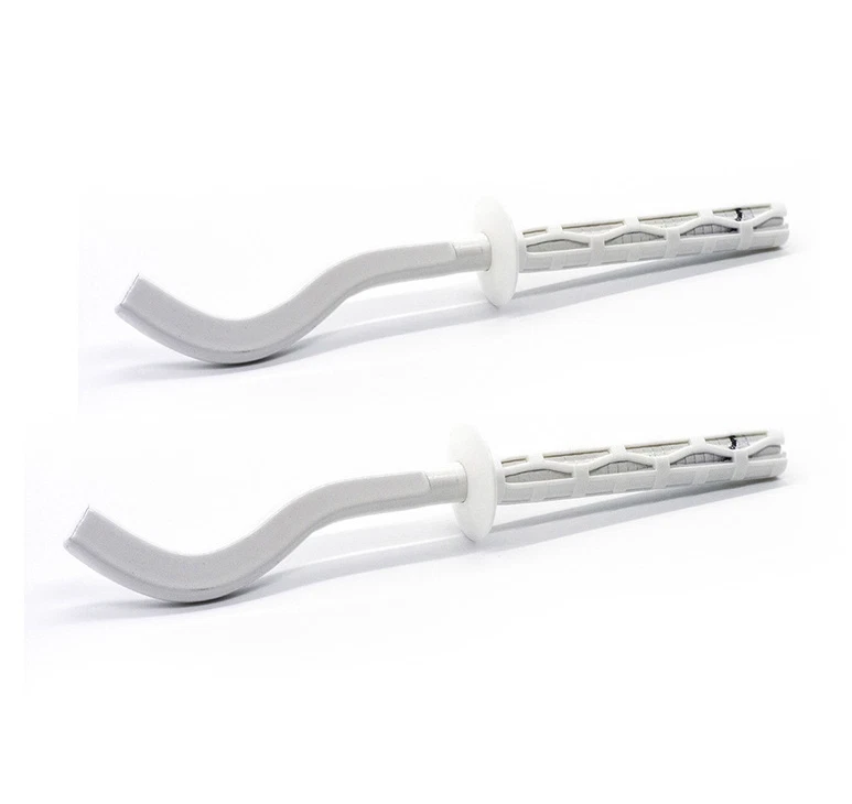 DIANHYDRO COPPIA 2 PZ MENSOLA STAFFA PROLUNGATA PER RADIATORE ALLUMINIO PIATTA 9 X 220 MM