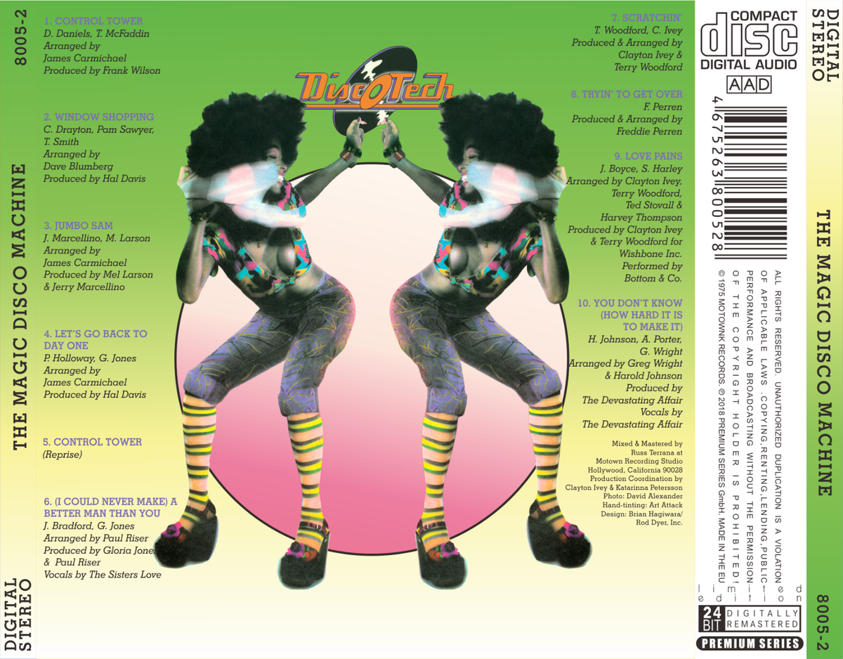 The Magic Disco Machine - Disc-O-Tech Import 24Bit Remastered CD