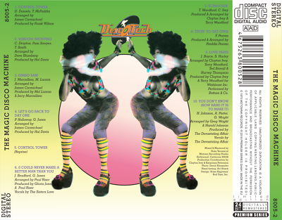 The Magic Disco Machine - Disc-O-Tech Import 24Bit Remastered CD