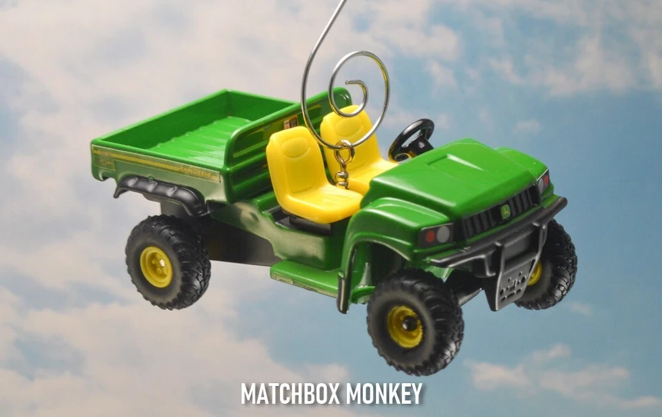 John Deere ATV 4x4 Gator HPX Custom Christmas Ornament 1/64 Rhino Honda Polaris - Image 2 of 4