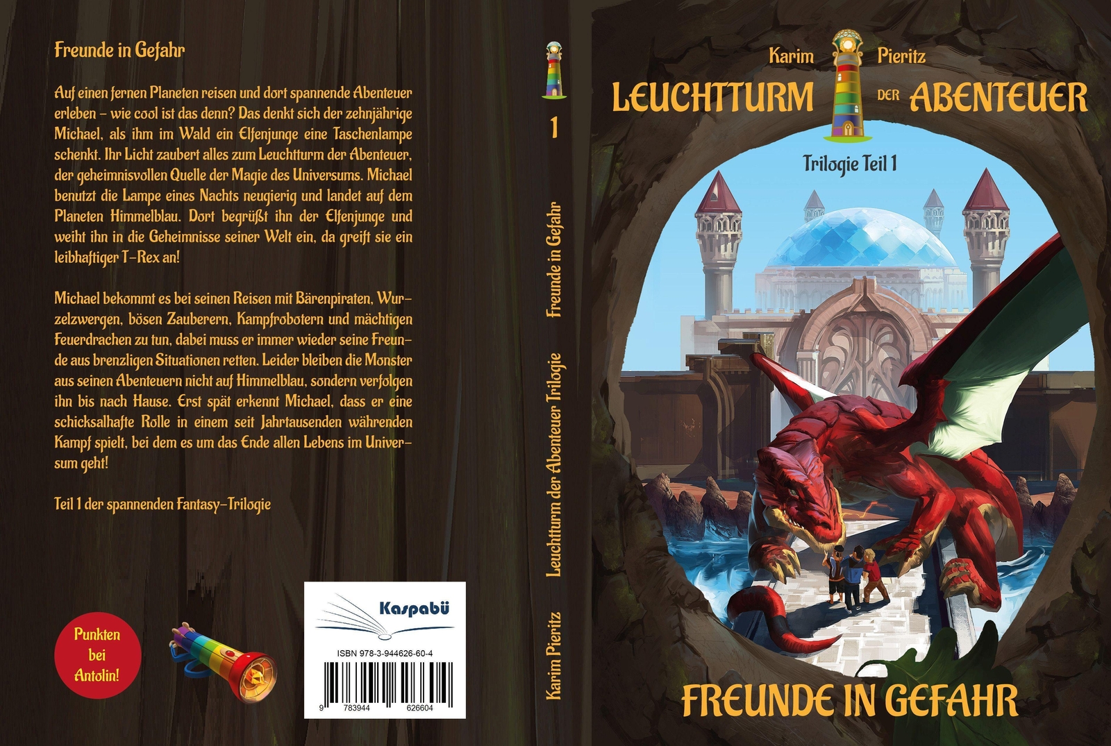 Thumbnail - Leuchtturm Der Abenteuer Trilogie 1 Freunde In Gefahr - Kinderbuch Ab