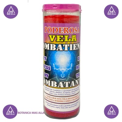 Veladora Preparada Combatiente  - 7 Days Candle to destroy enemies and curses